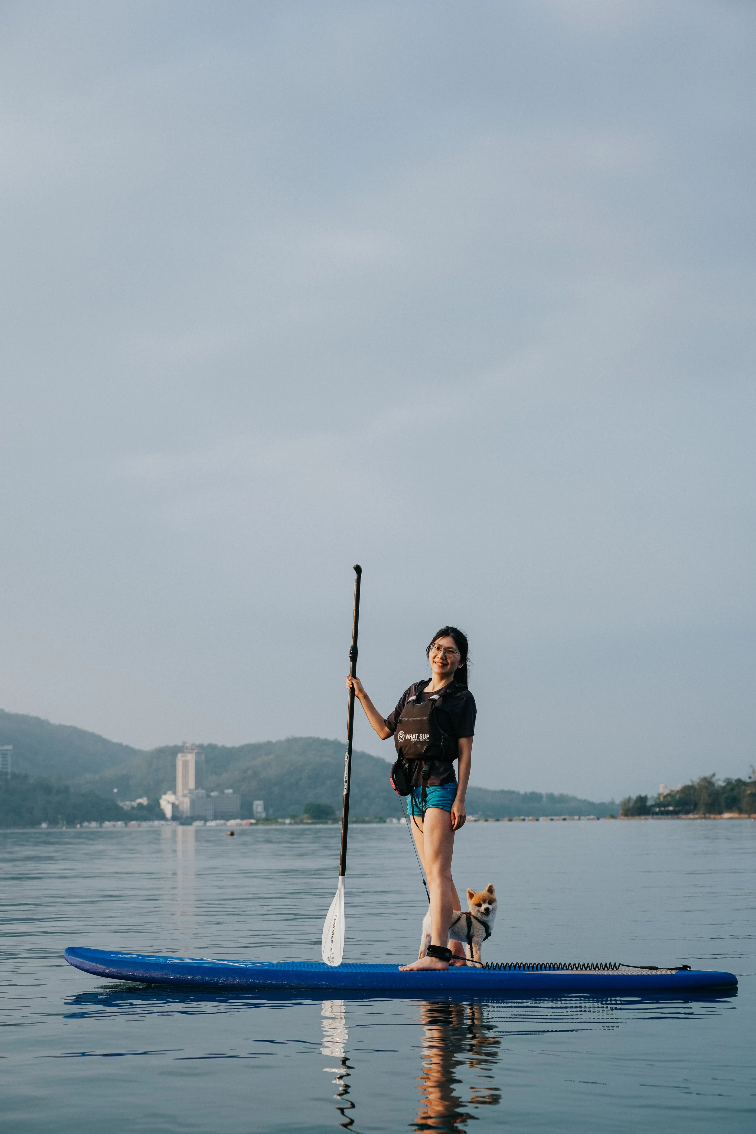 家中寵物毛小孩一起來玩SUP