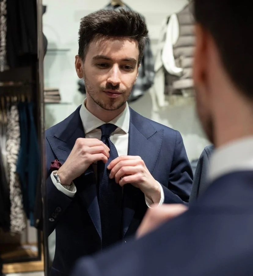 how to wear men's tie