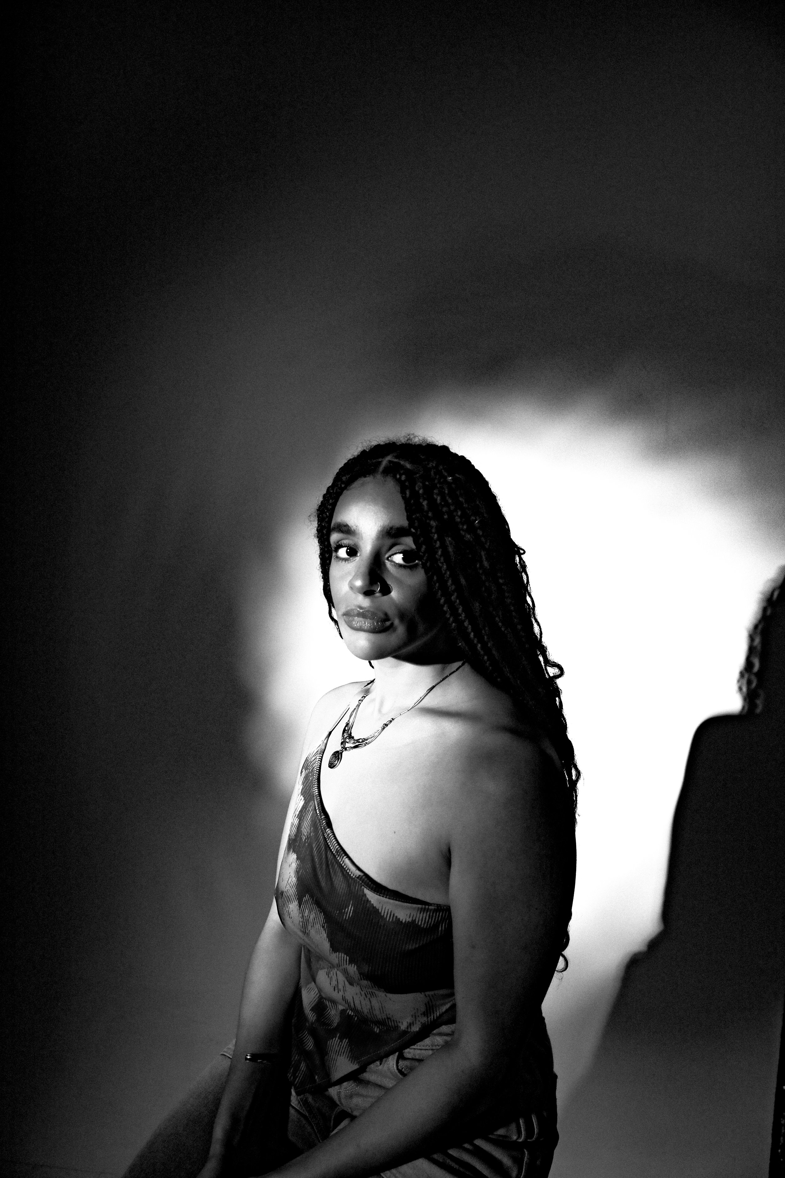Shoot with Artisti Lily Webbe used for social media and cover art for promotion of singles and eps. Experimenting with different studio lighting techniques to suit Lily's brief.
