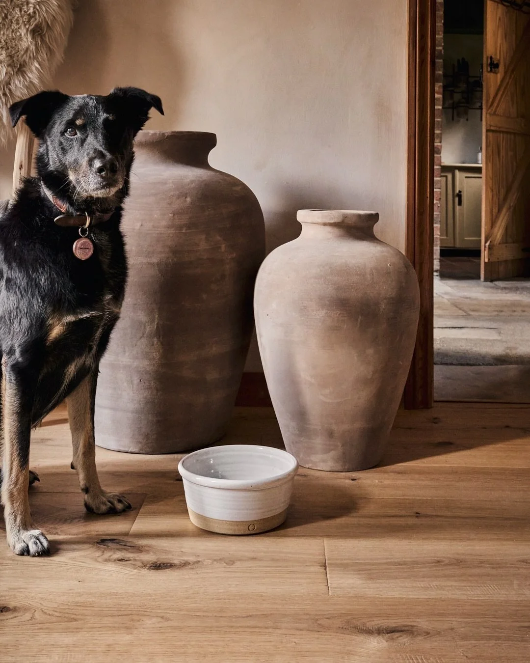 Where time slows and textures whisper stories of home &mdash; cool clay beneath the fingertips, soft linen brushing against warm wood, and the quiet rhythm of everyday beauty.⁣
⁣
Each piece of pottery holds a little of the earth it came from &mdash; 
