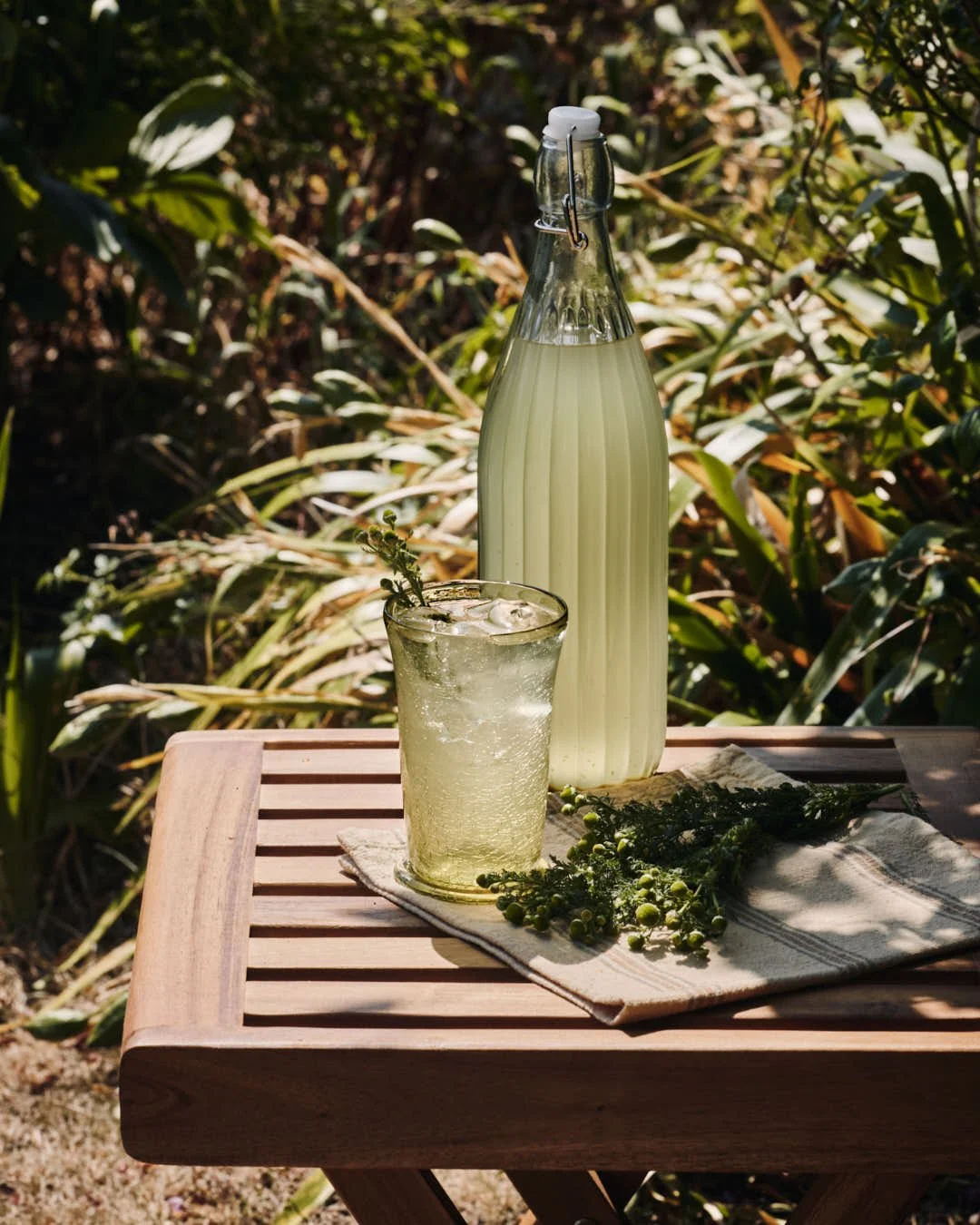 Fermented Pineapple Weed Cordial