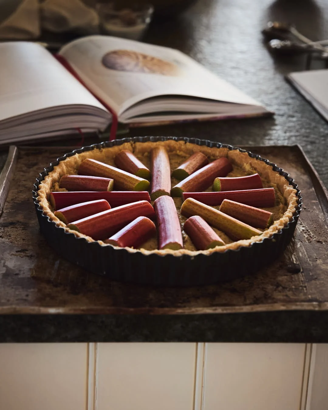 Cherie Rhubarb Tart  9Web Res - GourmetglowSuze Morrison Gourmetglow.jpg