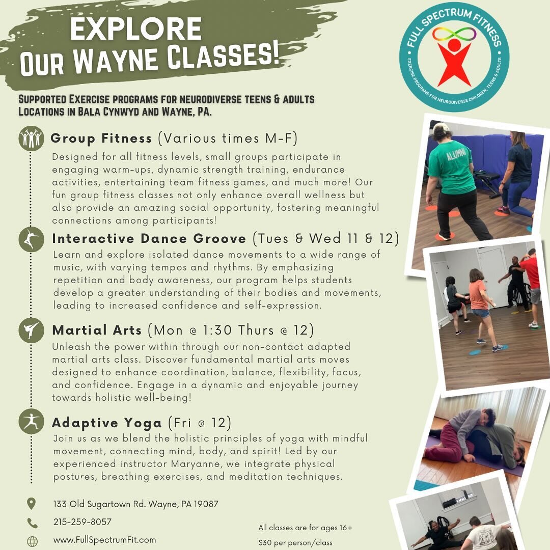 Discover your favorite way to move at our Wayne location! With a variety of exercise classes tailored to your preferences, there&rsquo;s something for everyone. Come join us and find the perfect fit for your fitness journey. 
#waynepa #exerciseclass 