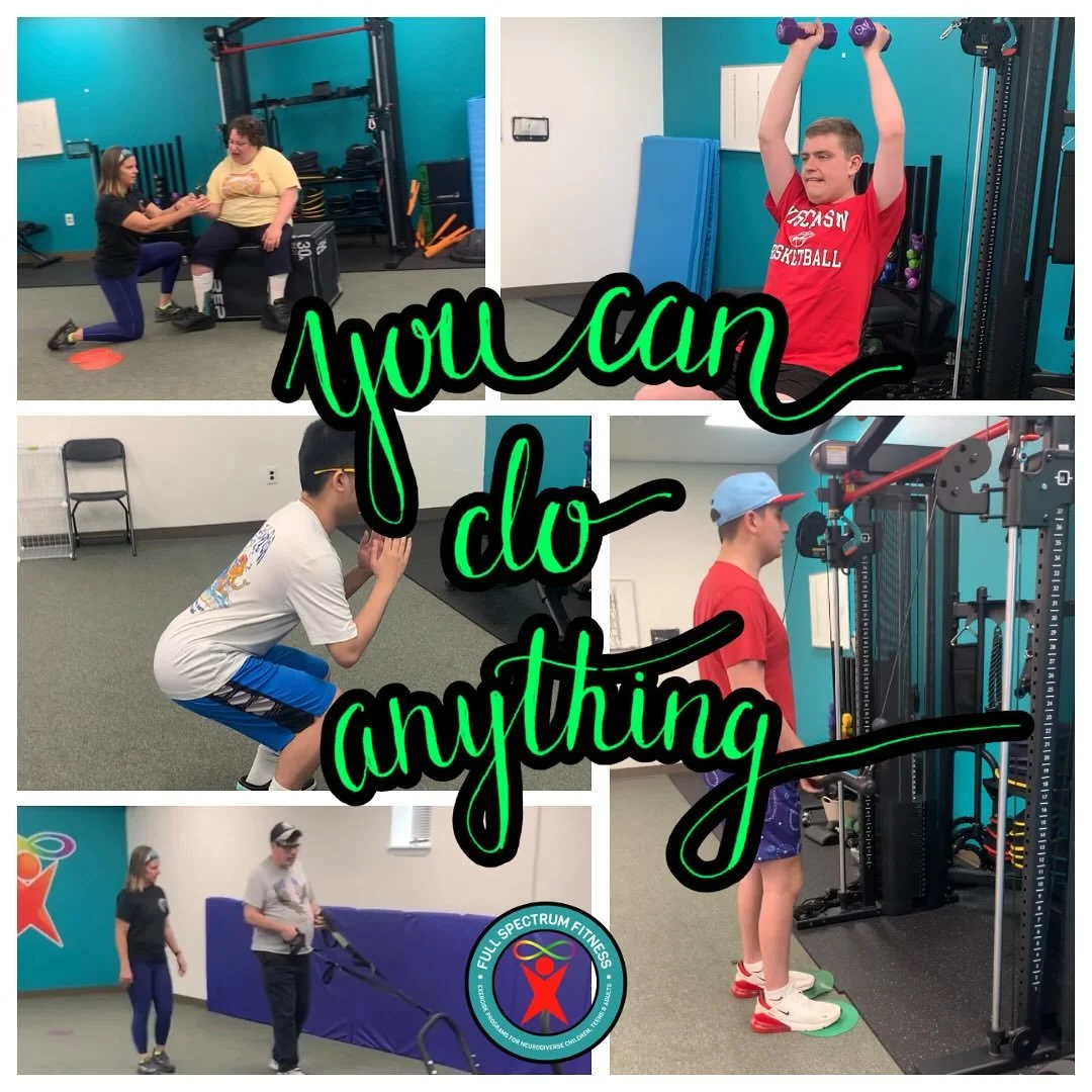 You can do anything!

#supportedexercise #exercise #neurodiverse #delco