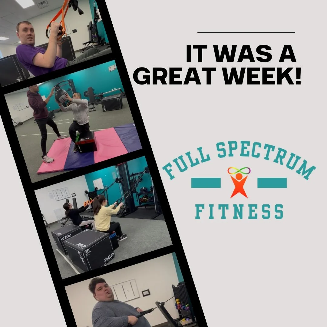 What a fun week!

#livefull #supportedexercise #autism #neurodiversity