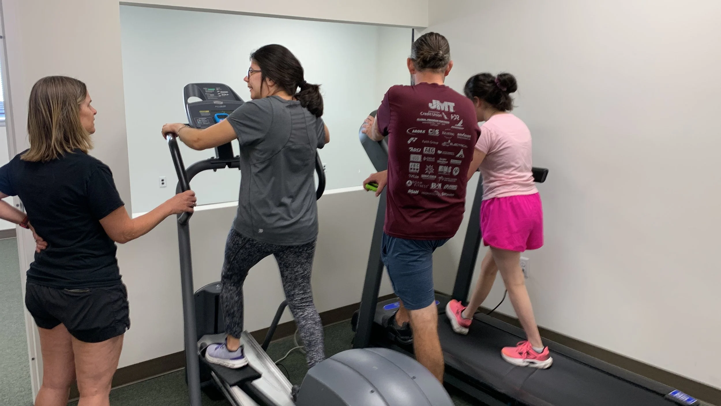 Special needs fitness training session near Philadelphia