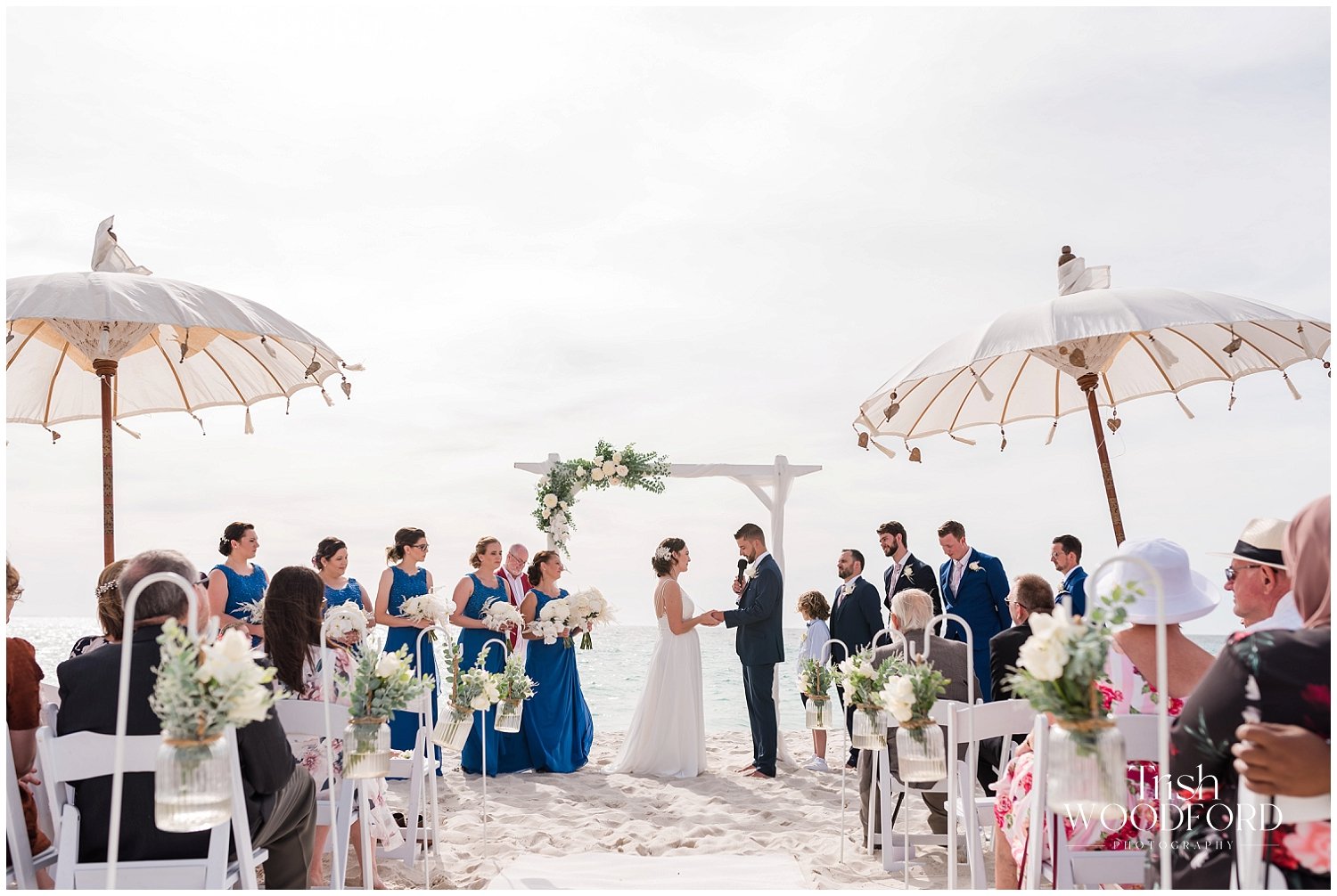 fremantle coast port beach wedding ceremony