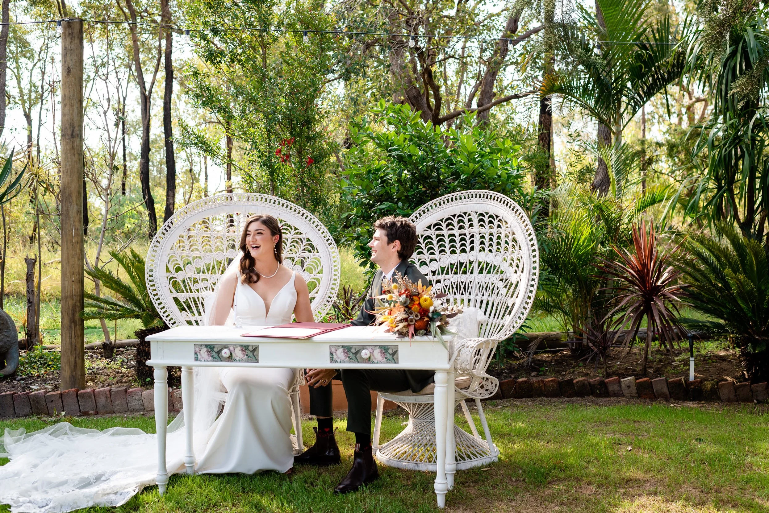 Rothwood garden wedding in the Perth Hills.