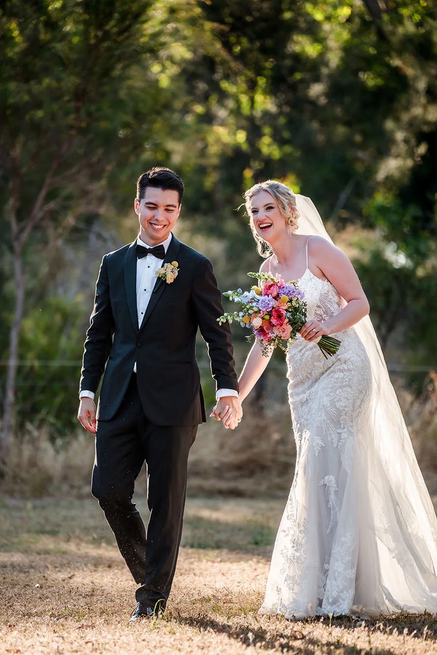 Candid Wedding Photo at Mulberry Estate