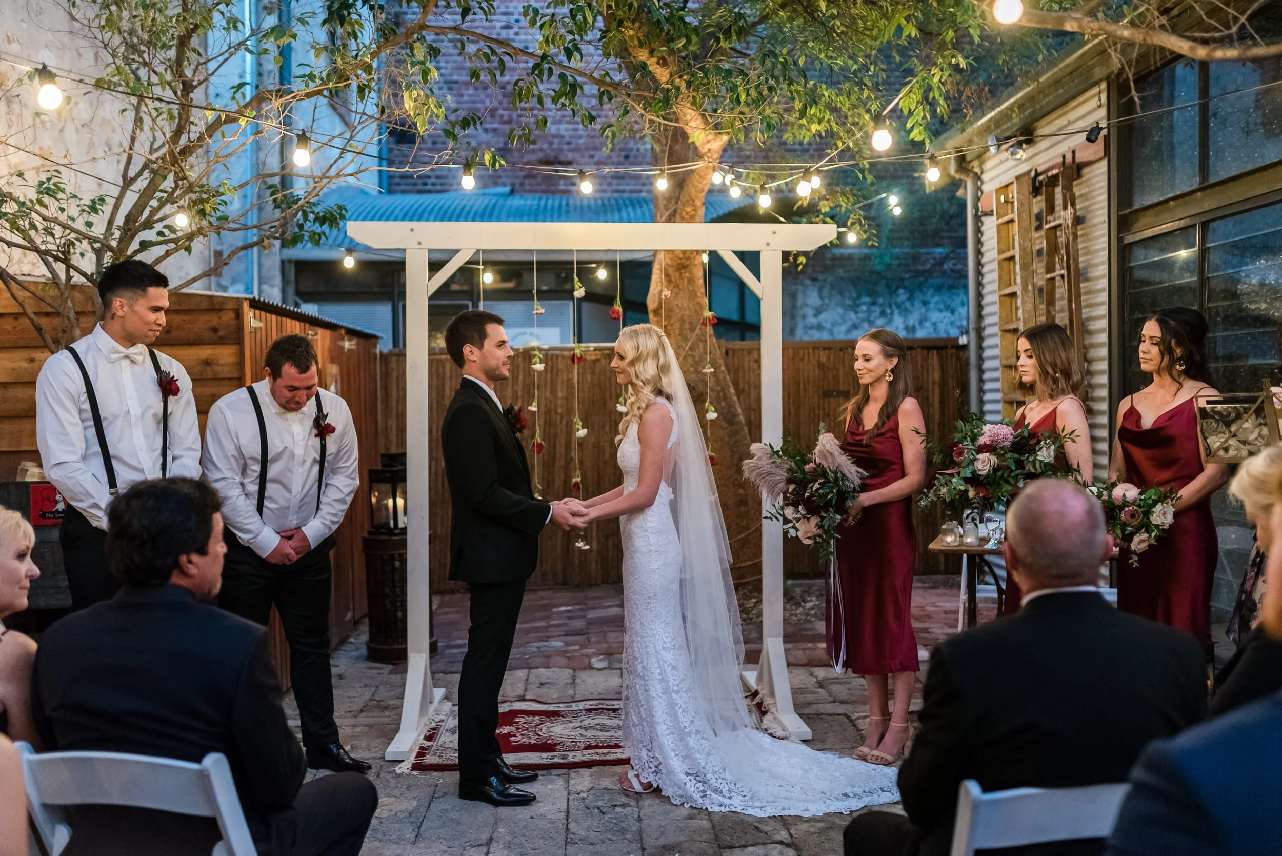 Moore and Moore Wedding Ceremony in Fremantle, Western Australia