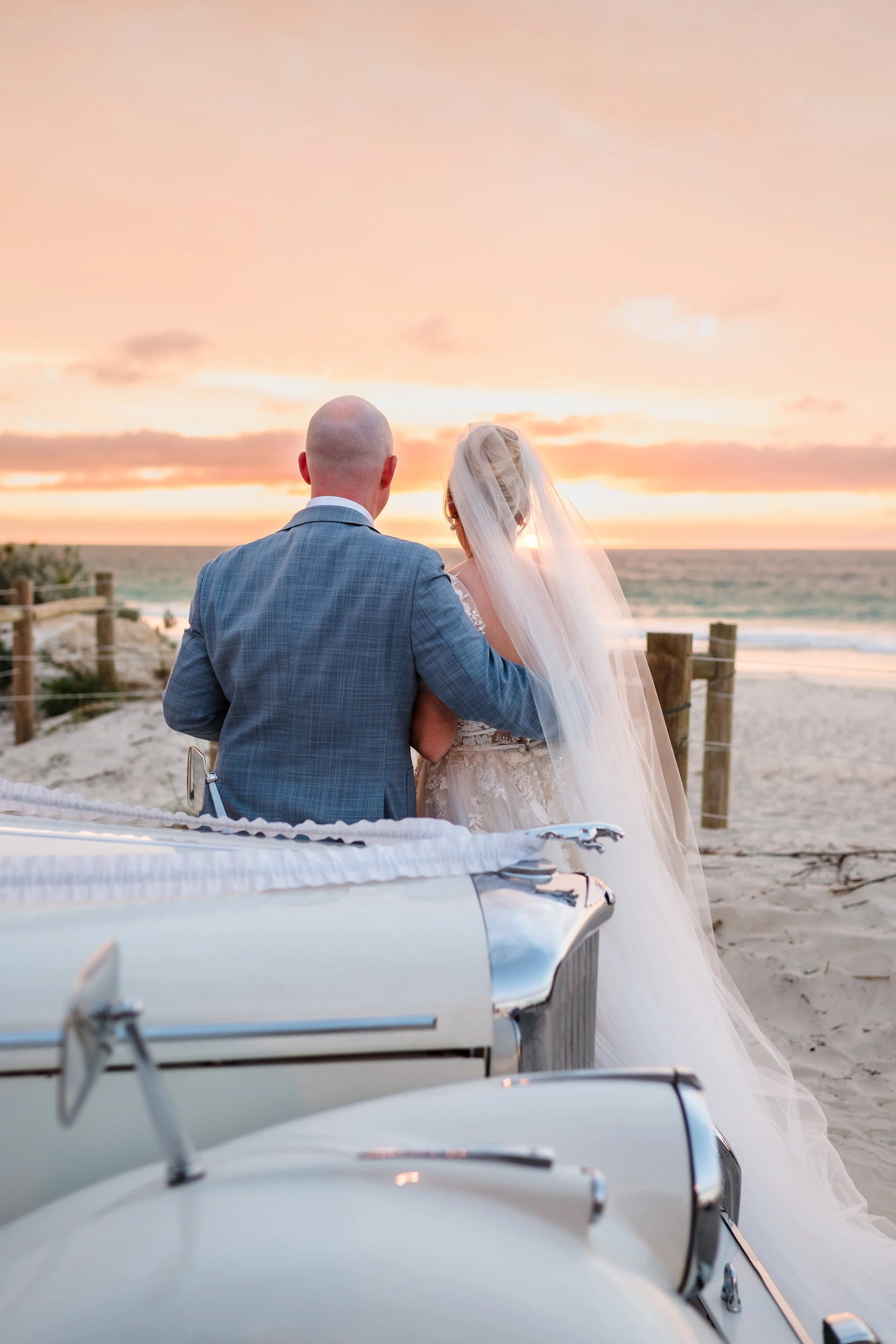 fremantle wedding photography - coastal portrait