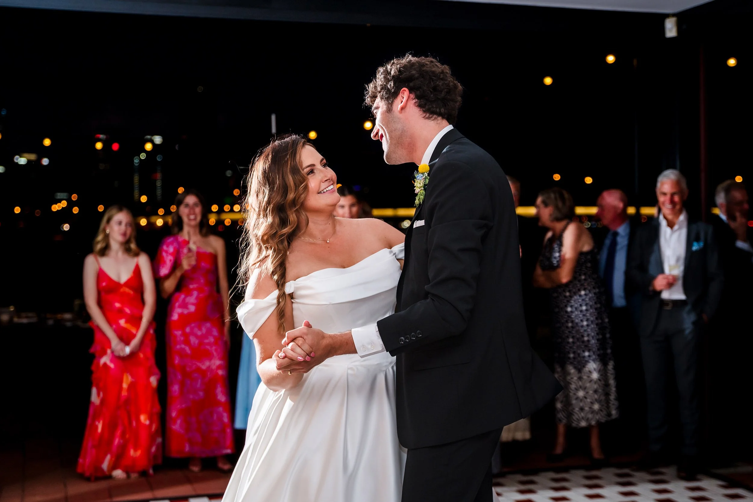 Bride and Groom wedding dance at their Cooee Perth wedding reception.