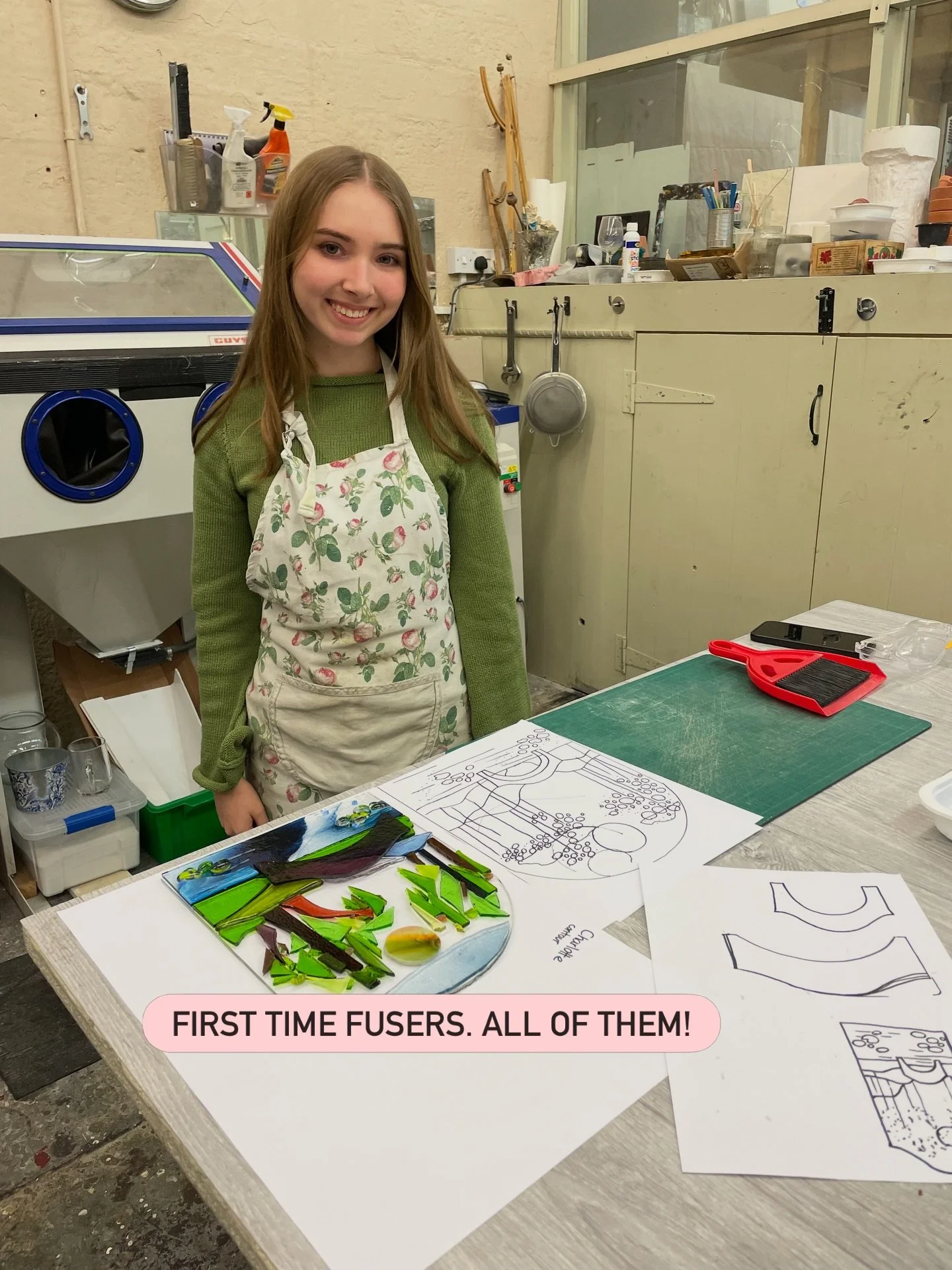 Over 60 new learners into my studio since the New Year. Come and have a play. I&rsquo;m there to guide you and help realise your ideas. 

I&rsquo;m in my studio for the Late Show next Friday night from 6.30-m - 10.30pm, as well as Sunday, 11-4pm. I&r