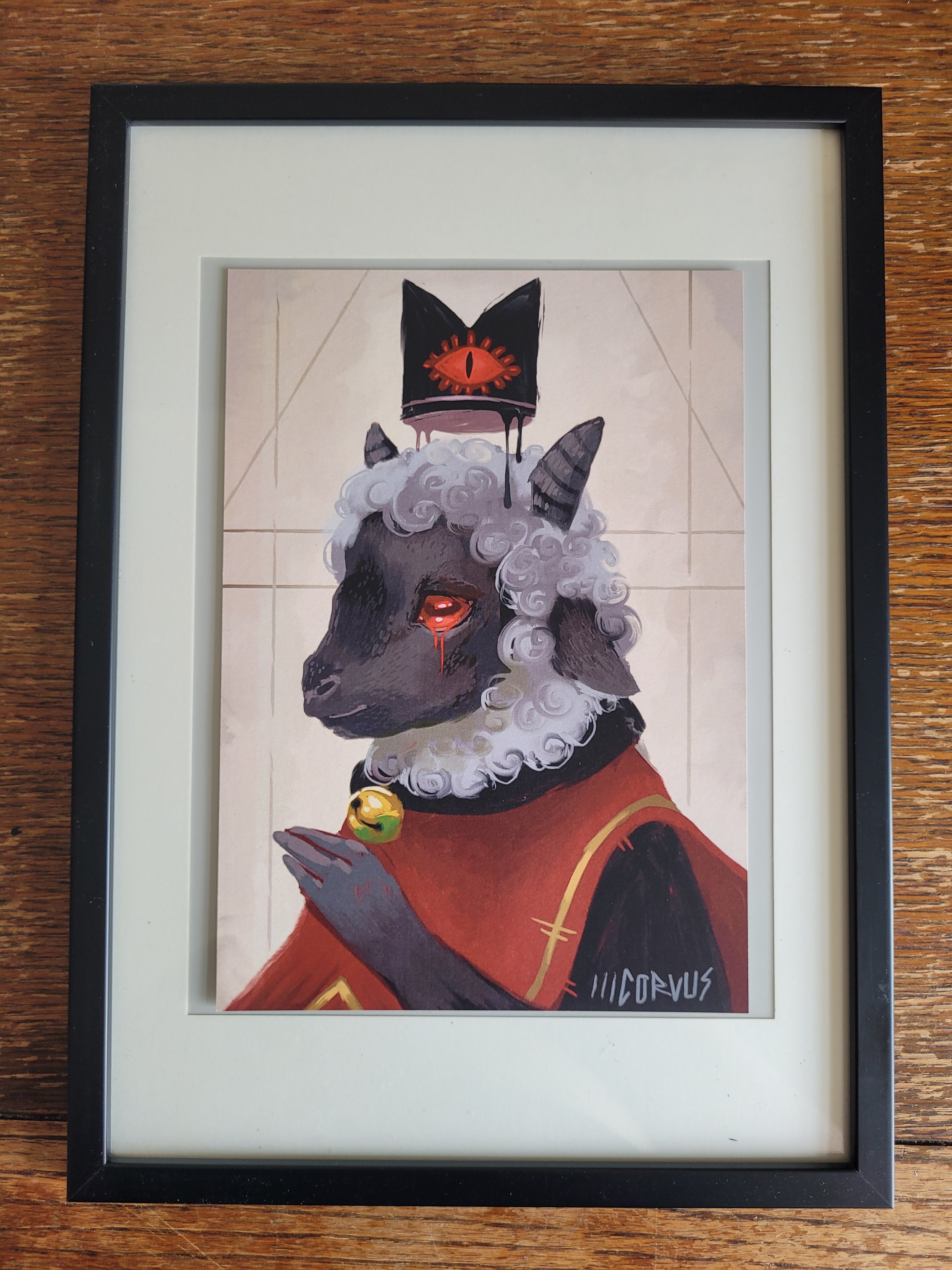 Cult Of The Lamb A5 Print