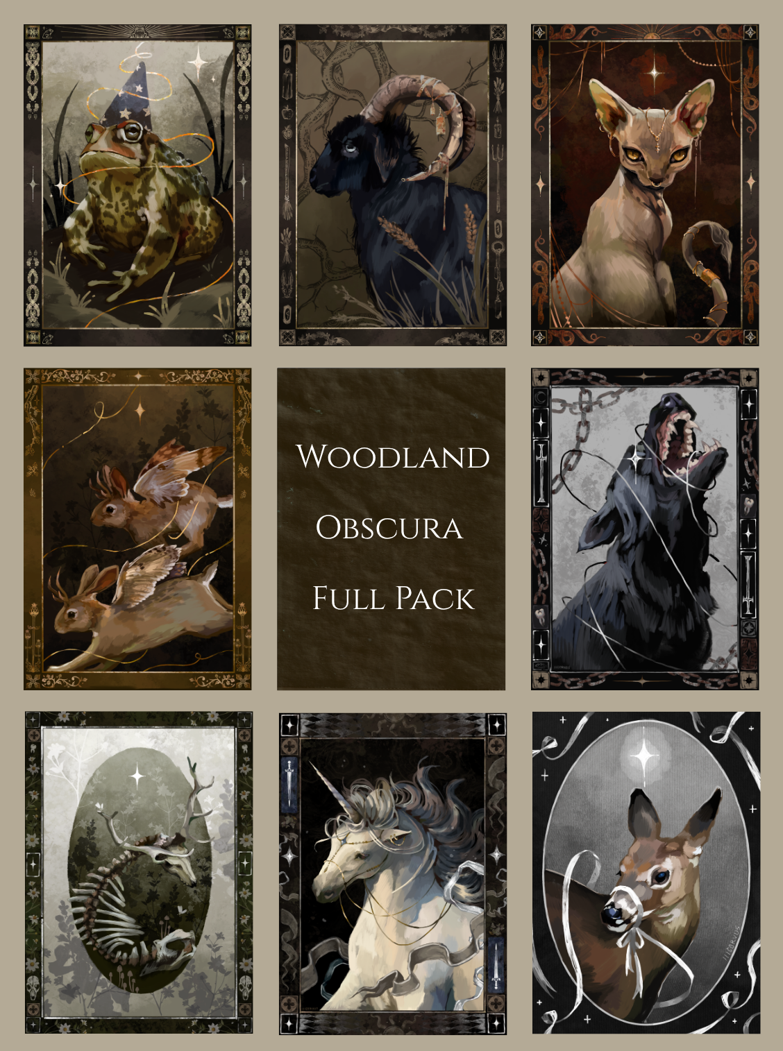 Woodland Obscura Full Set Pack