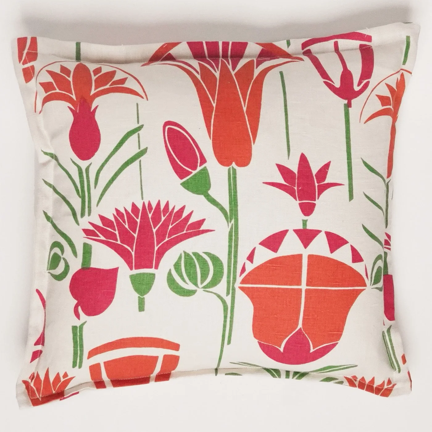 Lotus Cushion - reclaimed materials