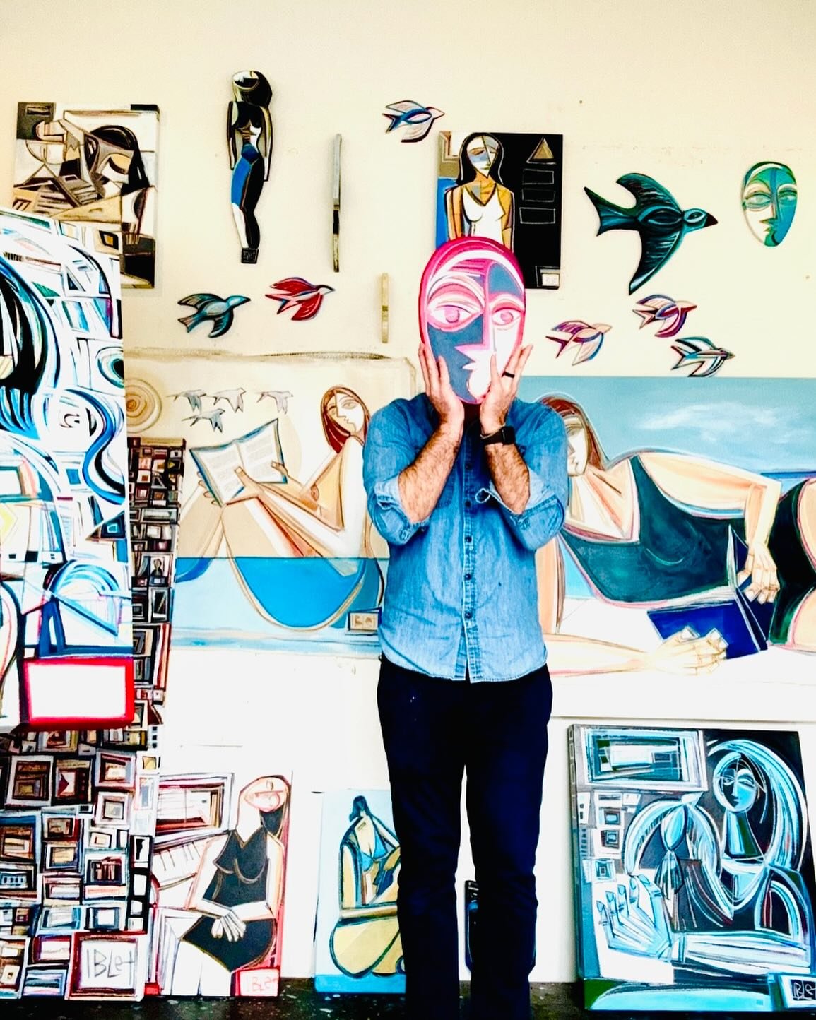 Meet the Artist. Brandon Morrison @ibletstudio at 6PM. IBLet exhibition opens tonight and Brandon will say a few words and later paint in the Studio Lounge. 

Stop by on the way to #SummerTracks and/or after the concert. We&rsquo;ll still be hopping!