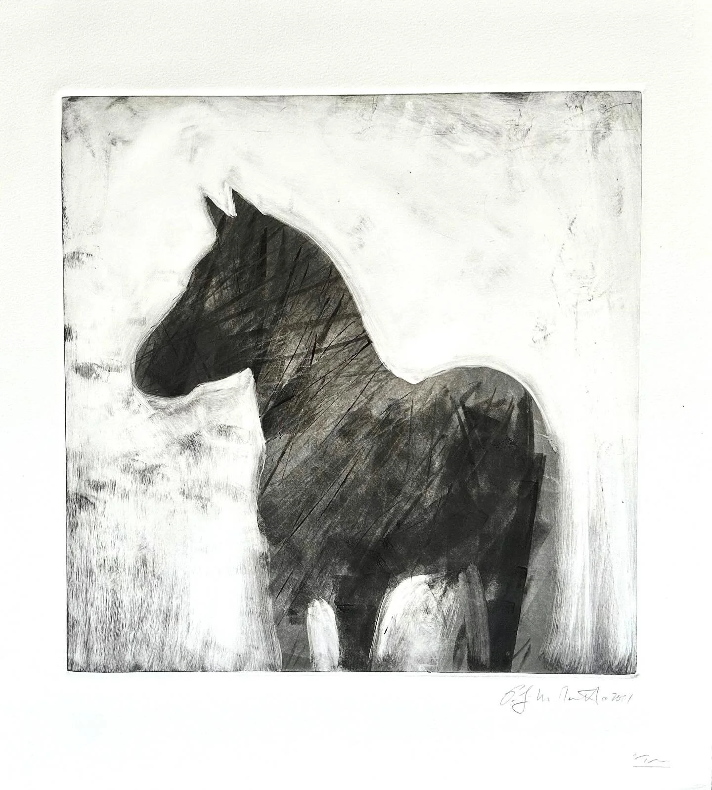&ldquo;Agua Fria Variation&rdquo; Monotype by @garrettphillipm | 29x27 Framed 

This lovely piece is part of a special exhibition of paintings and monotypes by artist Phil Garrett. (It&rsquo;s available) Stop by the gallery to see it and the entire e