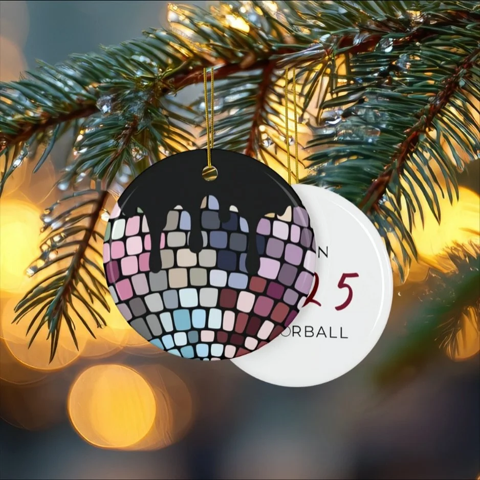 Arriving Soon | Mirrorball #2025 Tryon Holiday Ornaments. DM us to get on the waitlist or stay tuned for the first come, first serve arrival. #mirrorballgallery 🪩