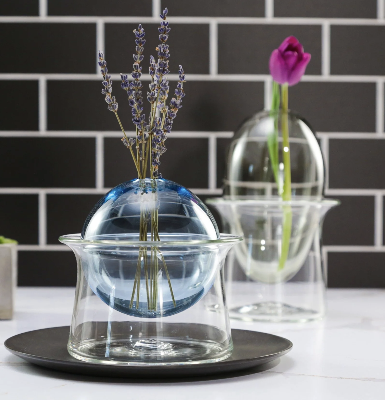 Tyler Barry Elevated Sphere Bud Vase