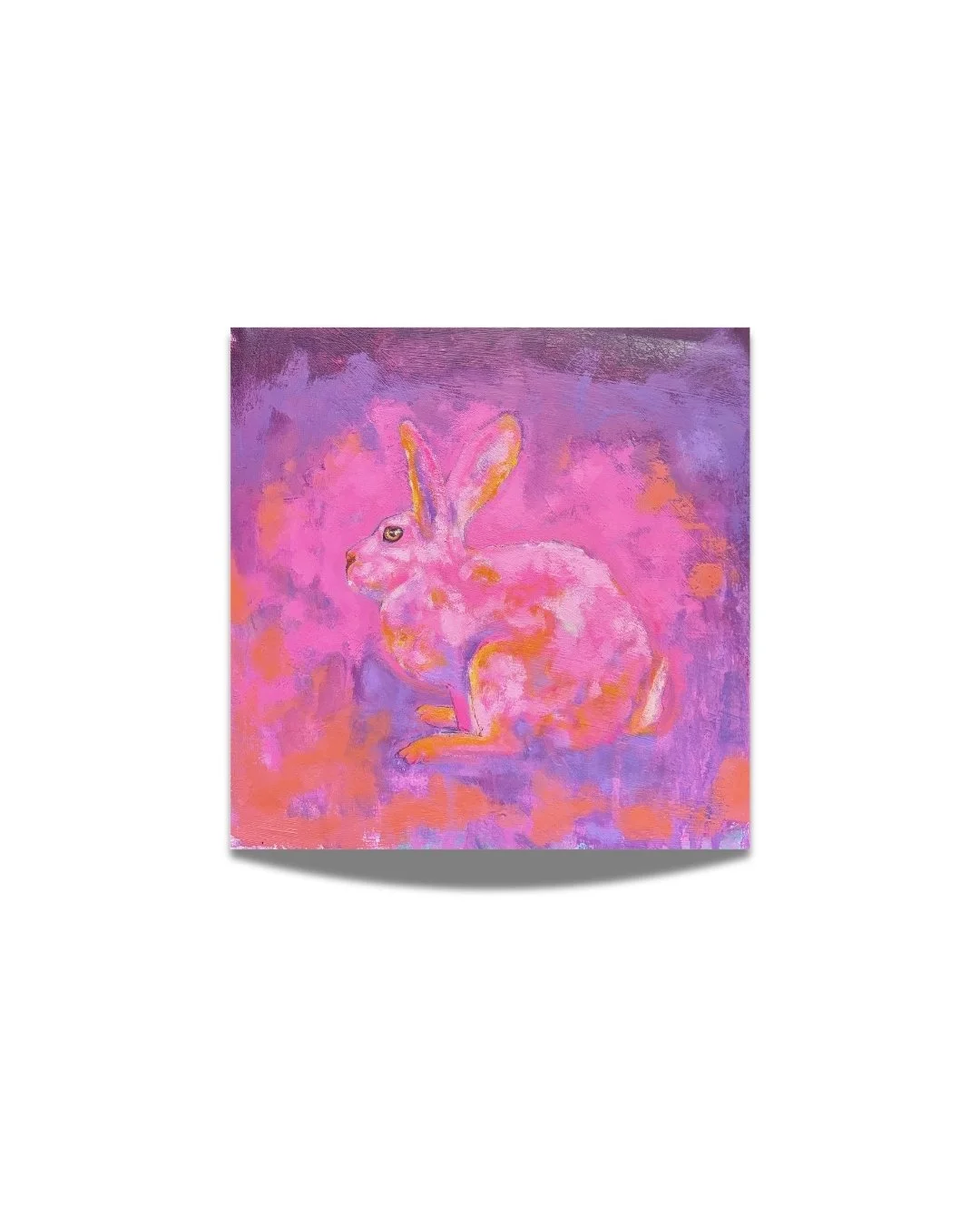 Michael Cassidy Bunny Rabbit Painting