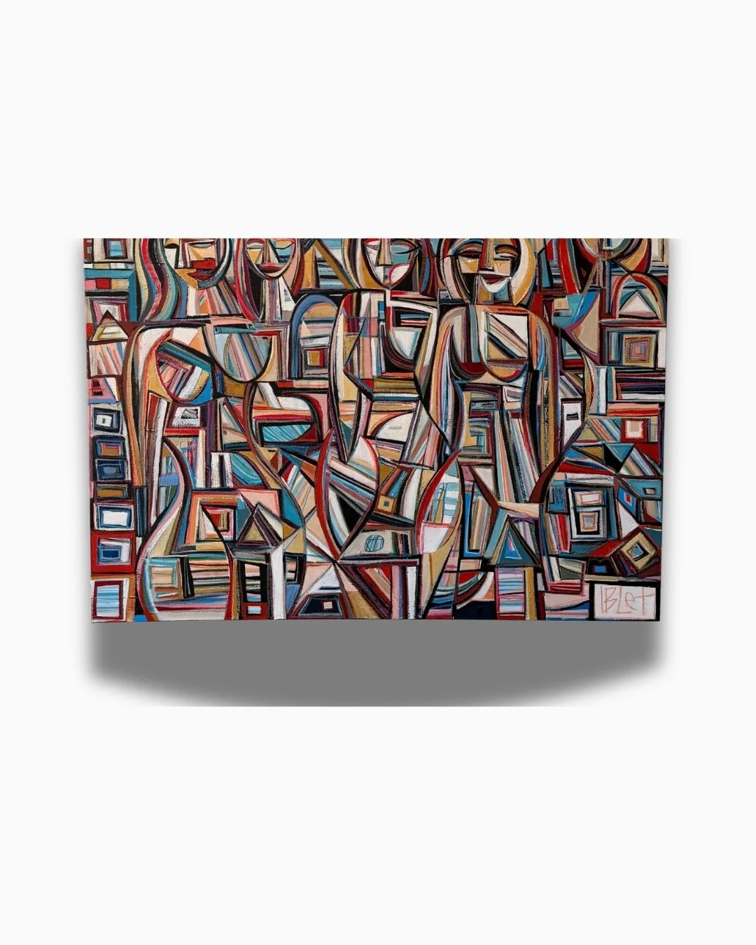 Brandon Morrison IBLET Cubist Abstract Paintings