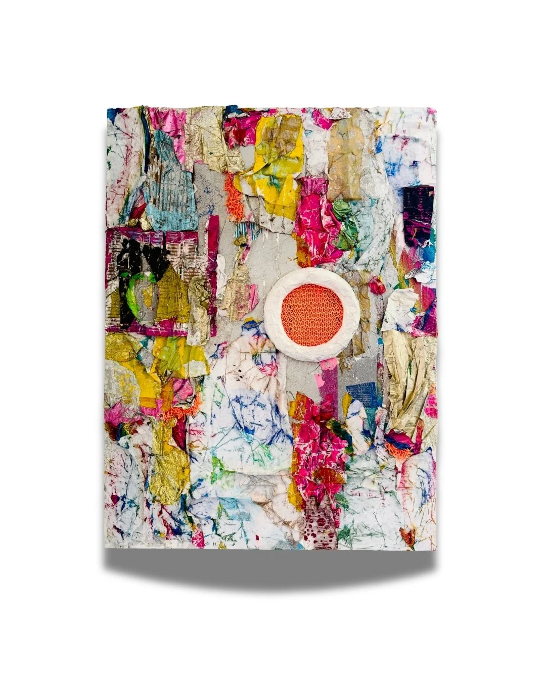 Jeffrey Paclipan Mixed Media Abstract Painting Art