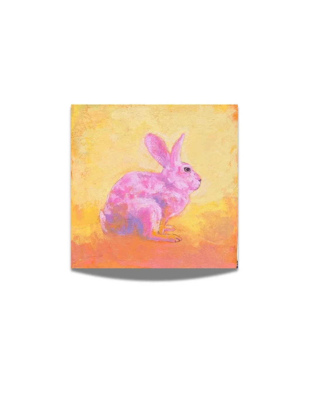 Michael Cassidy Bunny Rabbit Painting