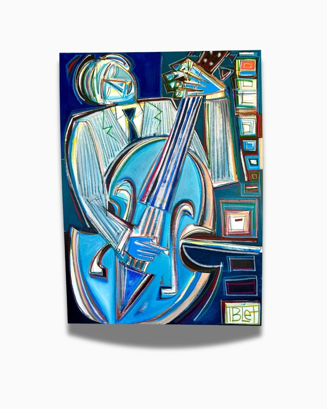 Brandon Morrison IBLET Cubist Abstract Paintings