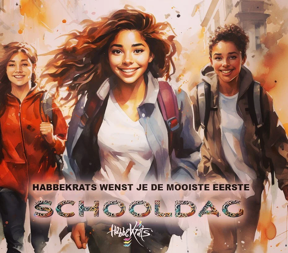 VRIJDAG WEER NAAR SCHOOL!
Met wat kunnen we je helpen? schoolspullen aankopen, een studieplaats aanbieden, een laptop gebruiken, boeken kaften, helpen bij huiswerk? Vraag het in elk Habbekrats Trefpunt of via info@habbekrats.be #habbekrats #habbekrat