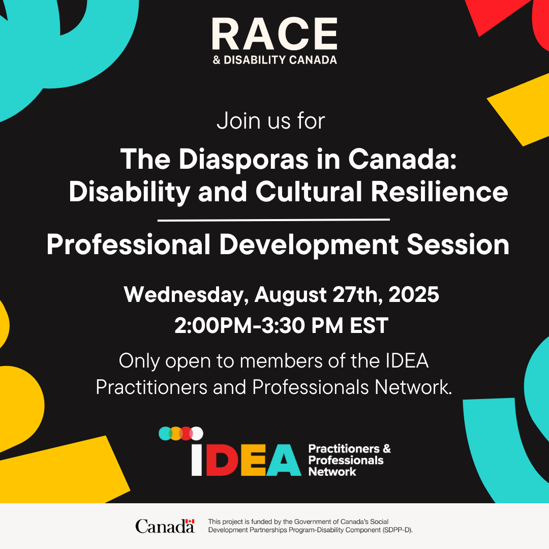 The Diasporas in Canada: Disability and Cultural Resilience