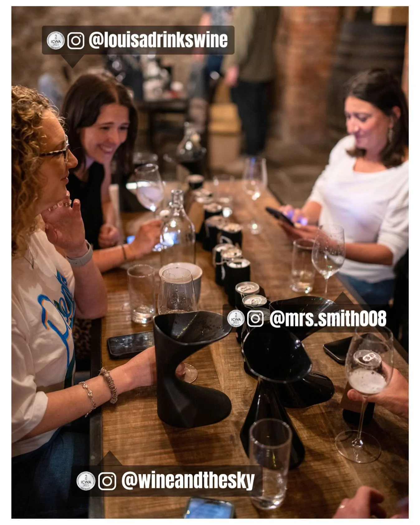 A superb, busy, focused, skilled, engaged and entertained table top, at #ICWA24 judging. May, 2024

@louisadrinkswine 
@wineandthesky 
@mrs.smith008 
@averys.wine 
@59vines 

#winecompetition #TheICWA #cannedwine #cannedwinecompetition #wineinacan