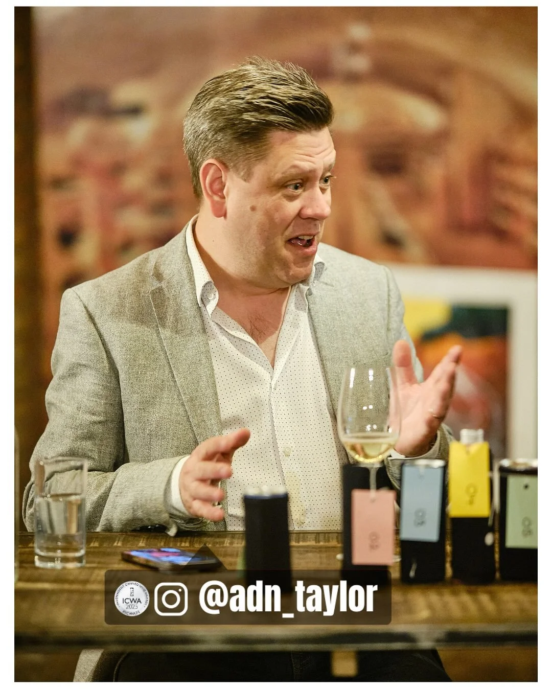 A huge thank you to @adn_taylor for bringing his skills to the table for #ICWA25 - this year was Alex&rsquo;s second appearance judging at The ICWA 🙌🔥

Engineer, winemaker and award winning packaging and wine subscription entrepreneur, Alex is co-f