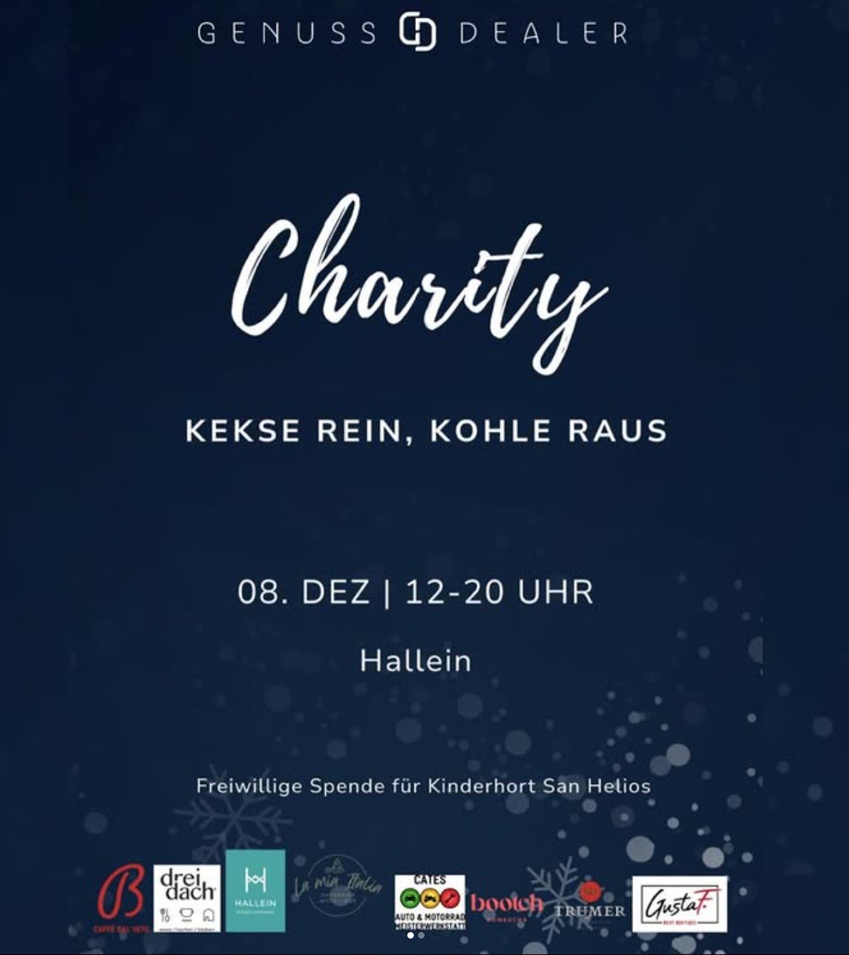Charity bei den Genussdealern