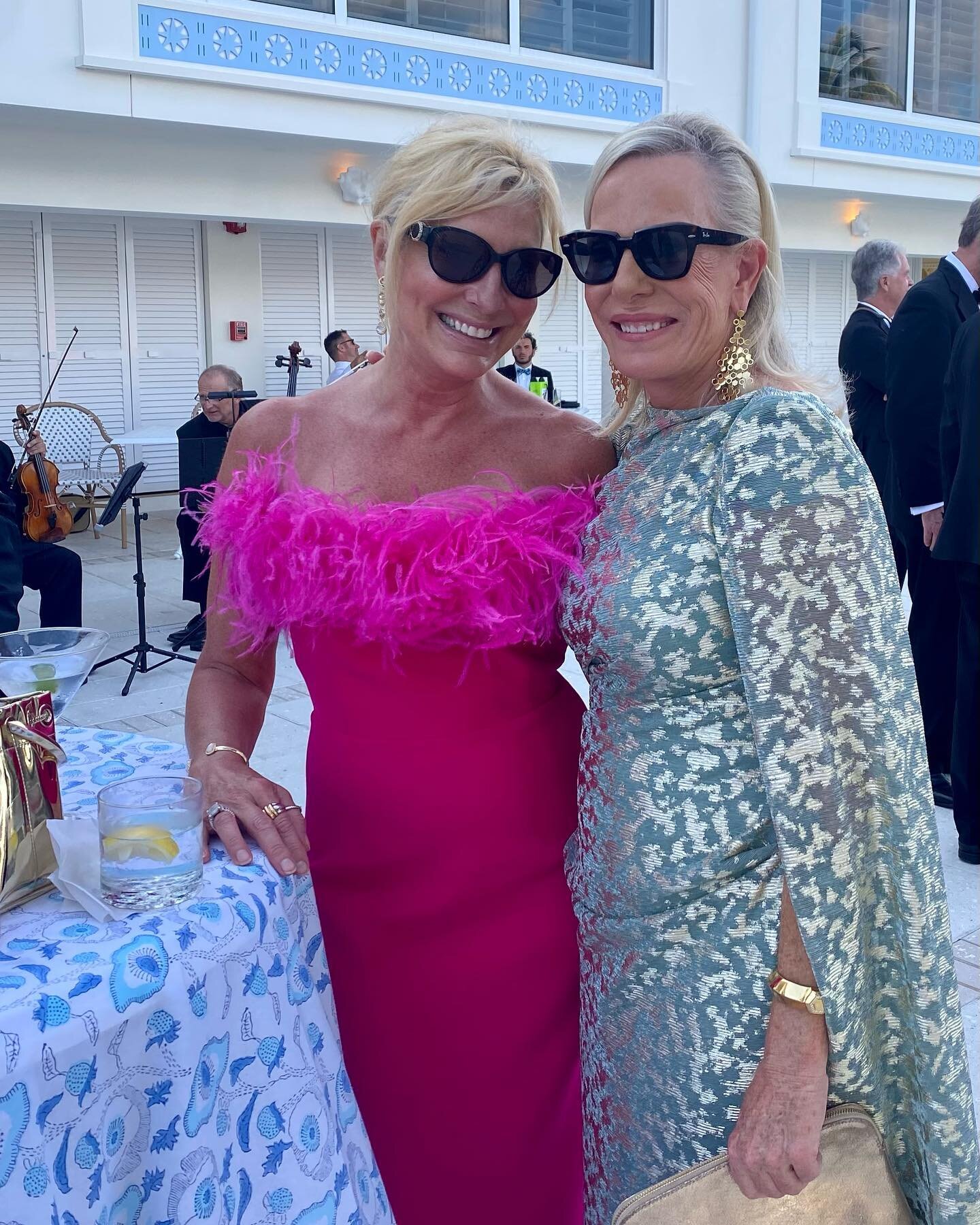 The most beautiful mother of the bride on the right, @mmo_michelle and her beautiful sister-in-law, @lisa.otremba last night. One of the most spectacular weddings on the edge of the ocean I've ever been to! There is nothing this talented mother can n