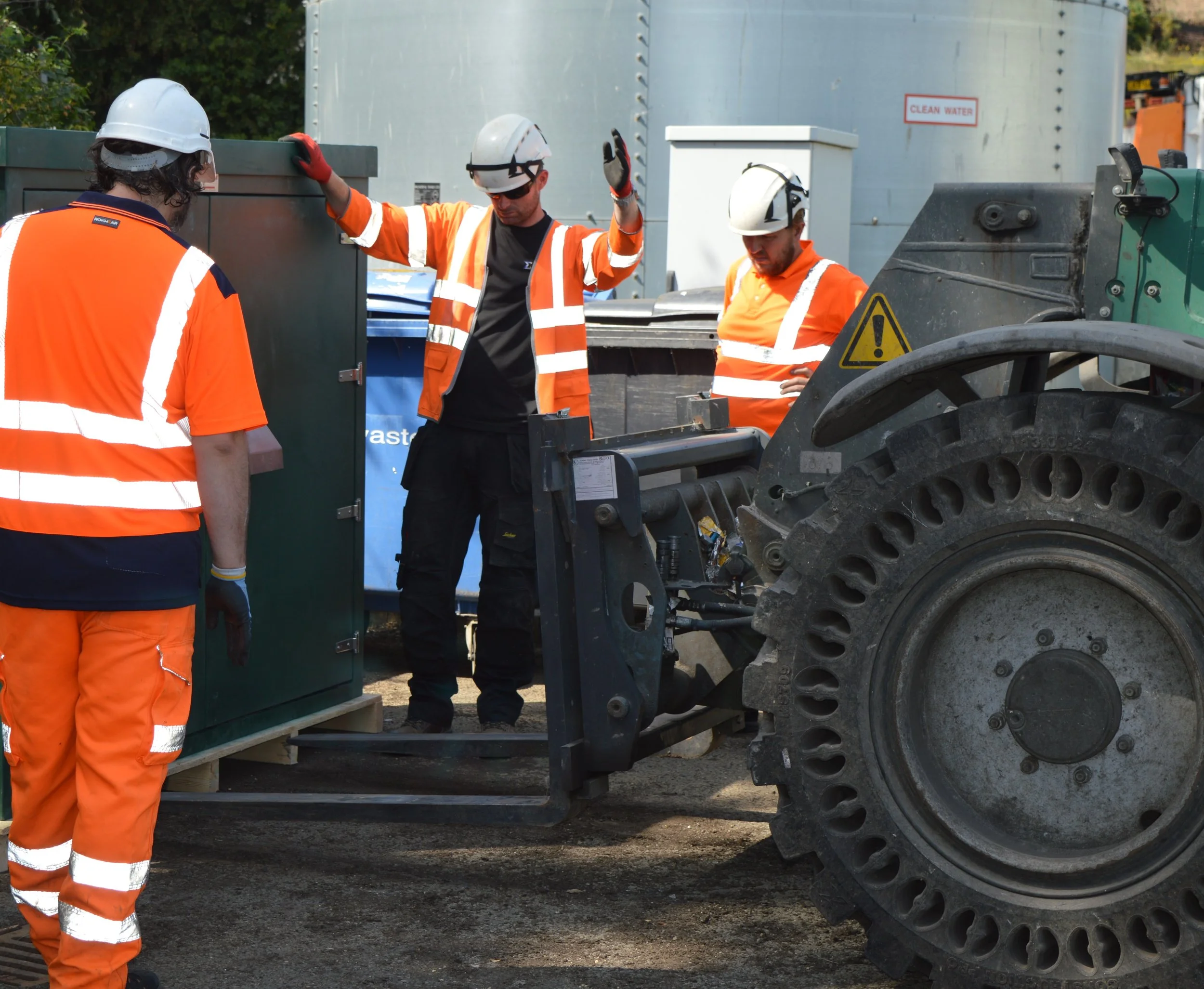 Panels Ready for Installation