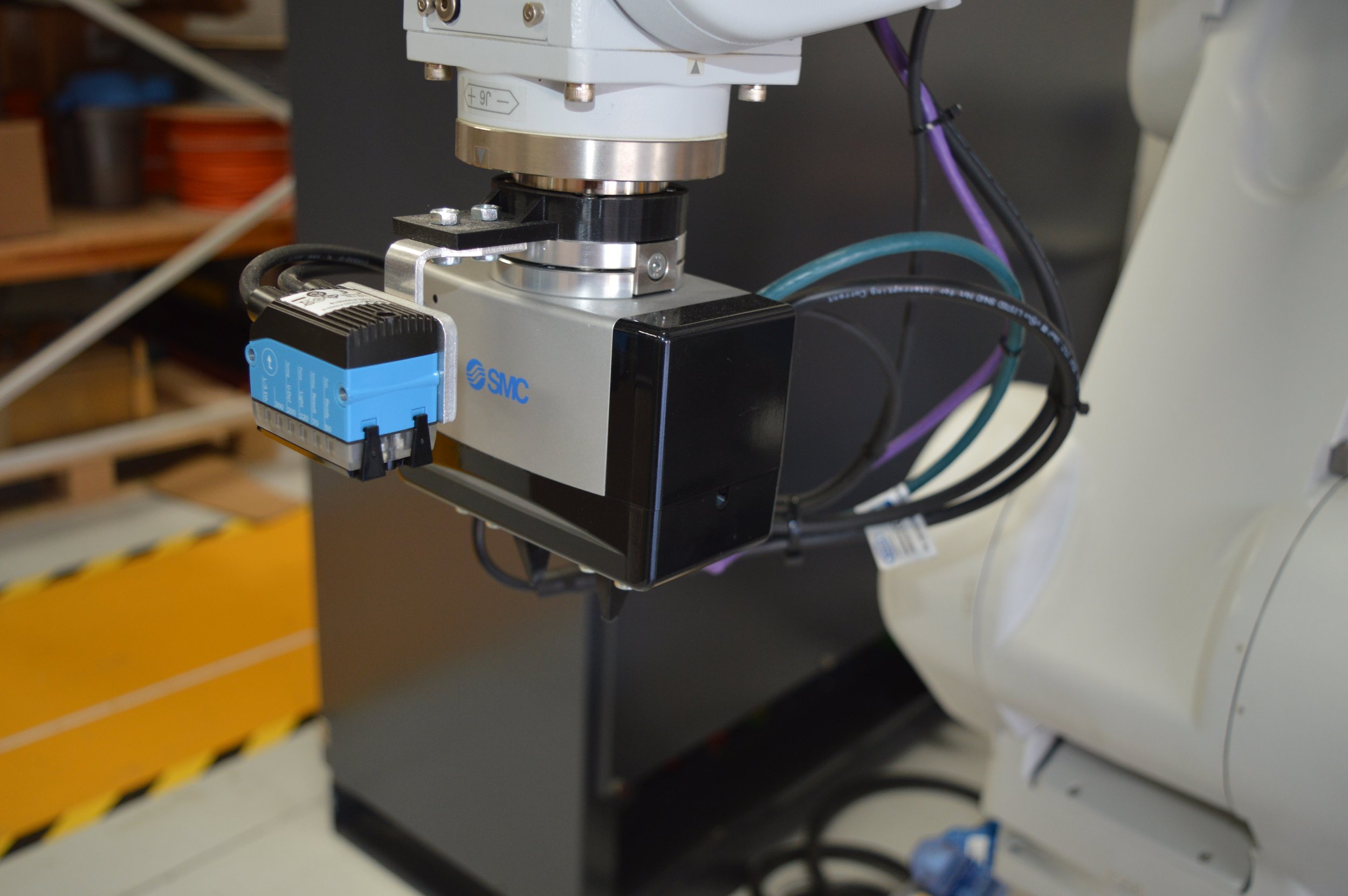 Sick Scanner robot arm tool