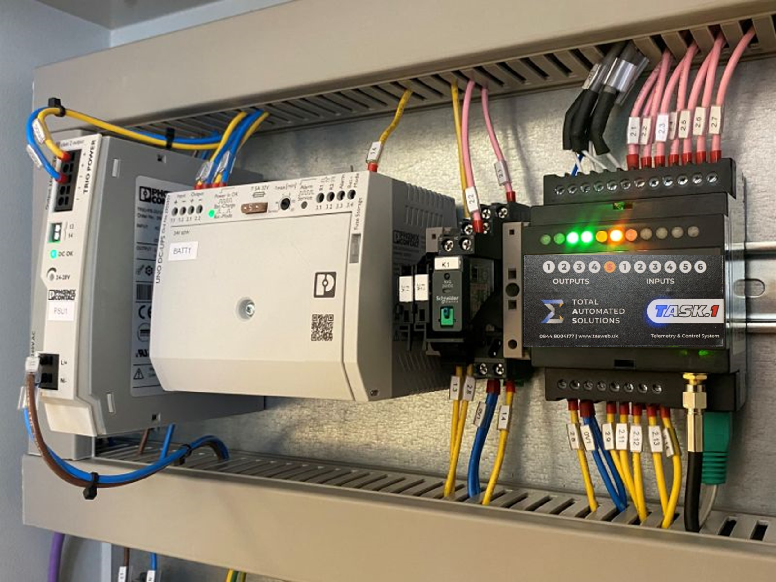 Link in control panel for milk production