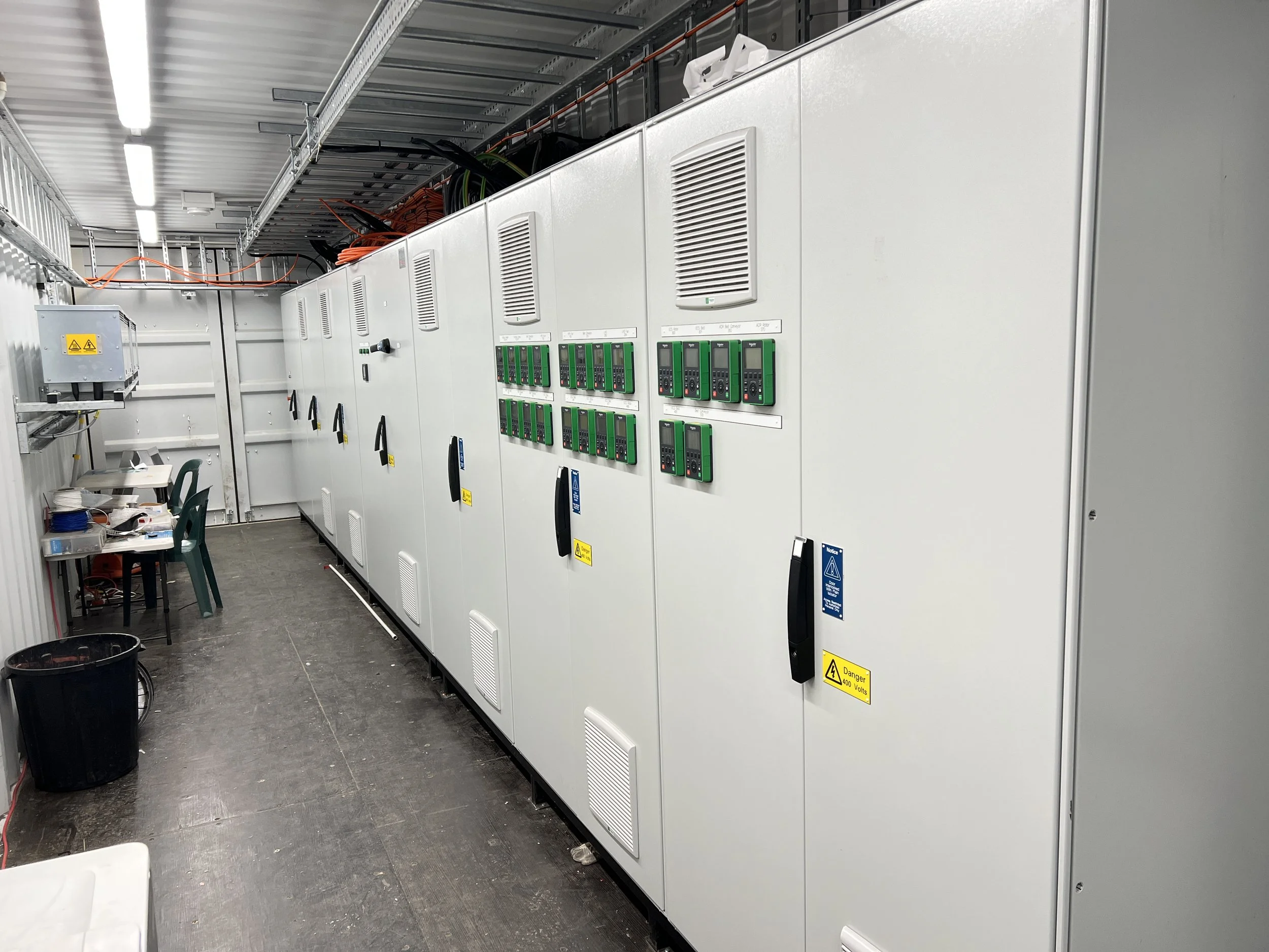 MCC Control Centre in Container