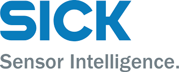SICK Sensor Intelligence logo with blue and gray text