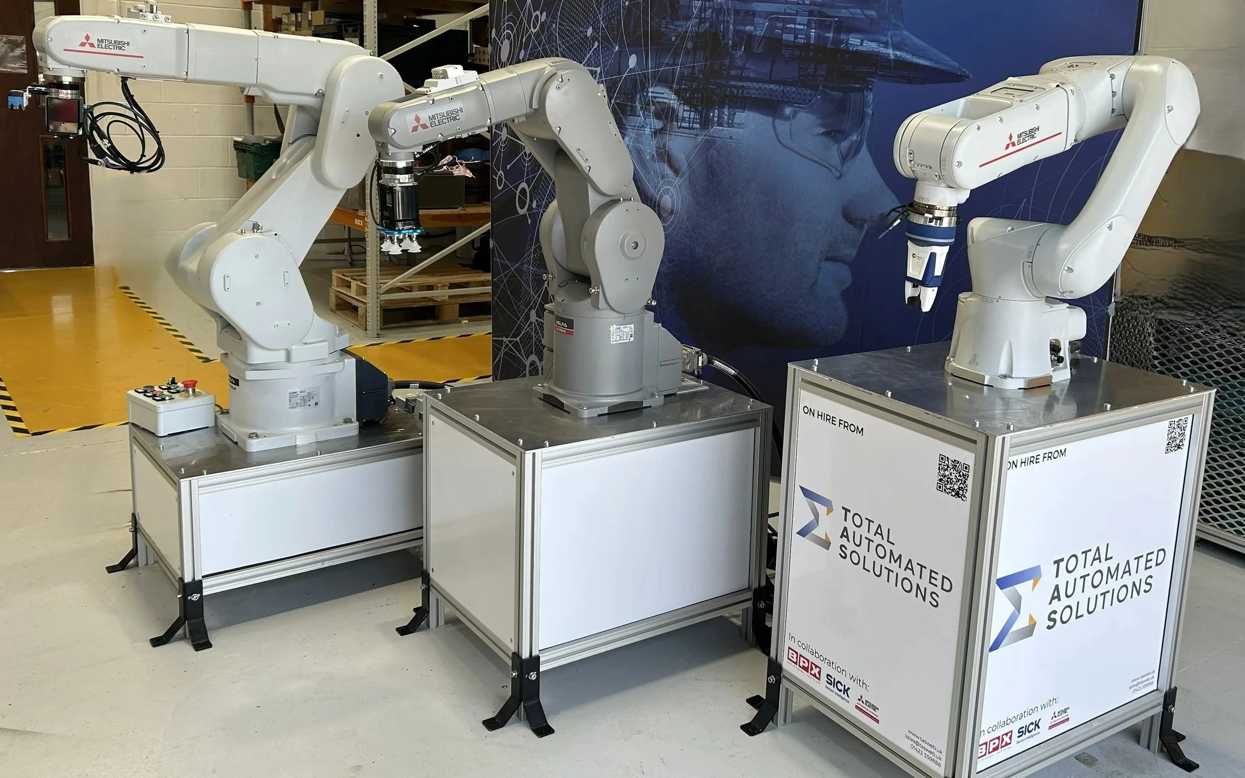 Rental Robots and Cobots Mitsubishi Electric