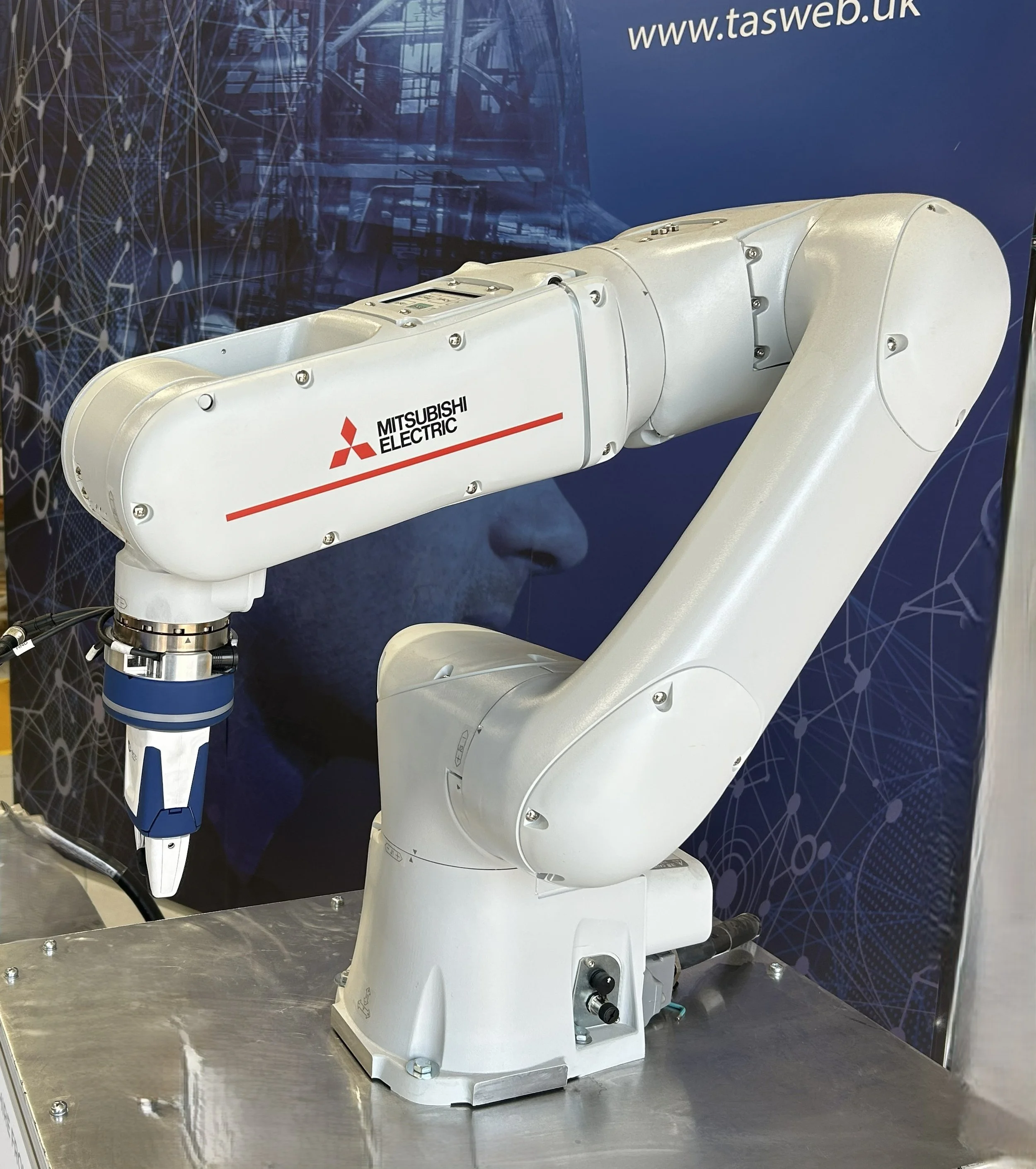 Mitsubishi Electric Robot with picker tool