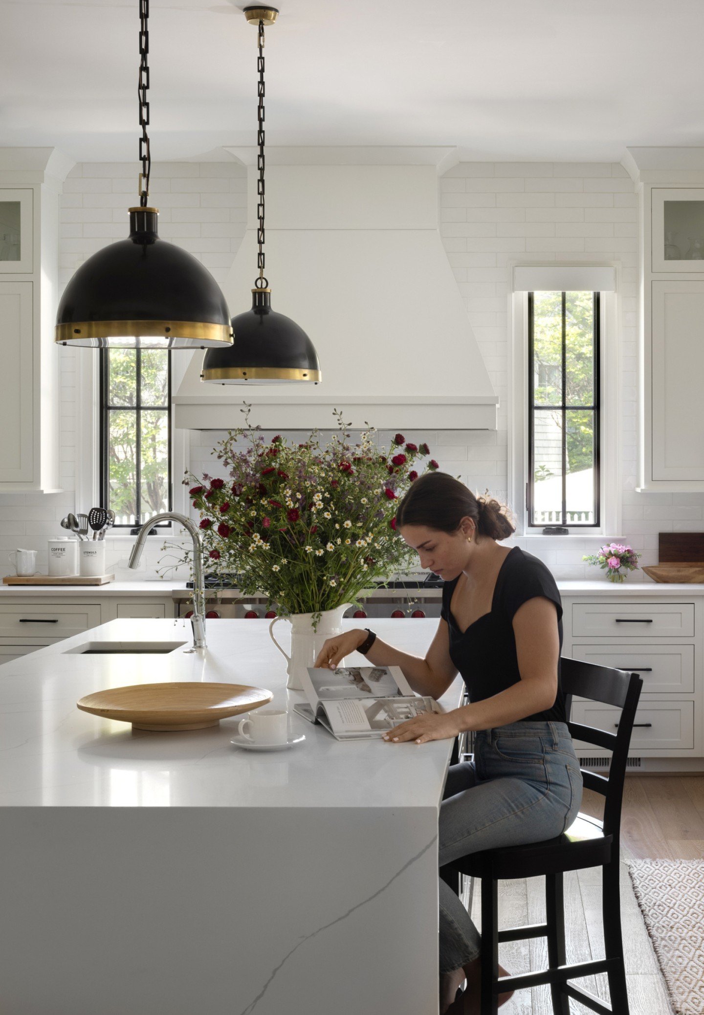 What's better than Saturday mornings around a big kitchen island?  Life isn't perfect instagram photos...so much REAL life happens around the kitchen island or table.  The happy, sad, hard, messy, slow and real moments of life - the ones that truly m