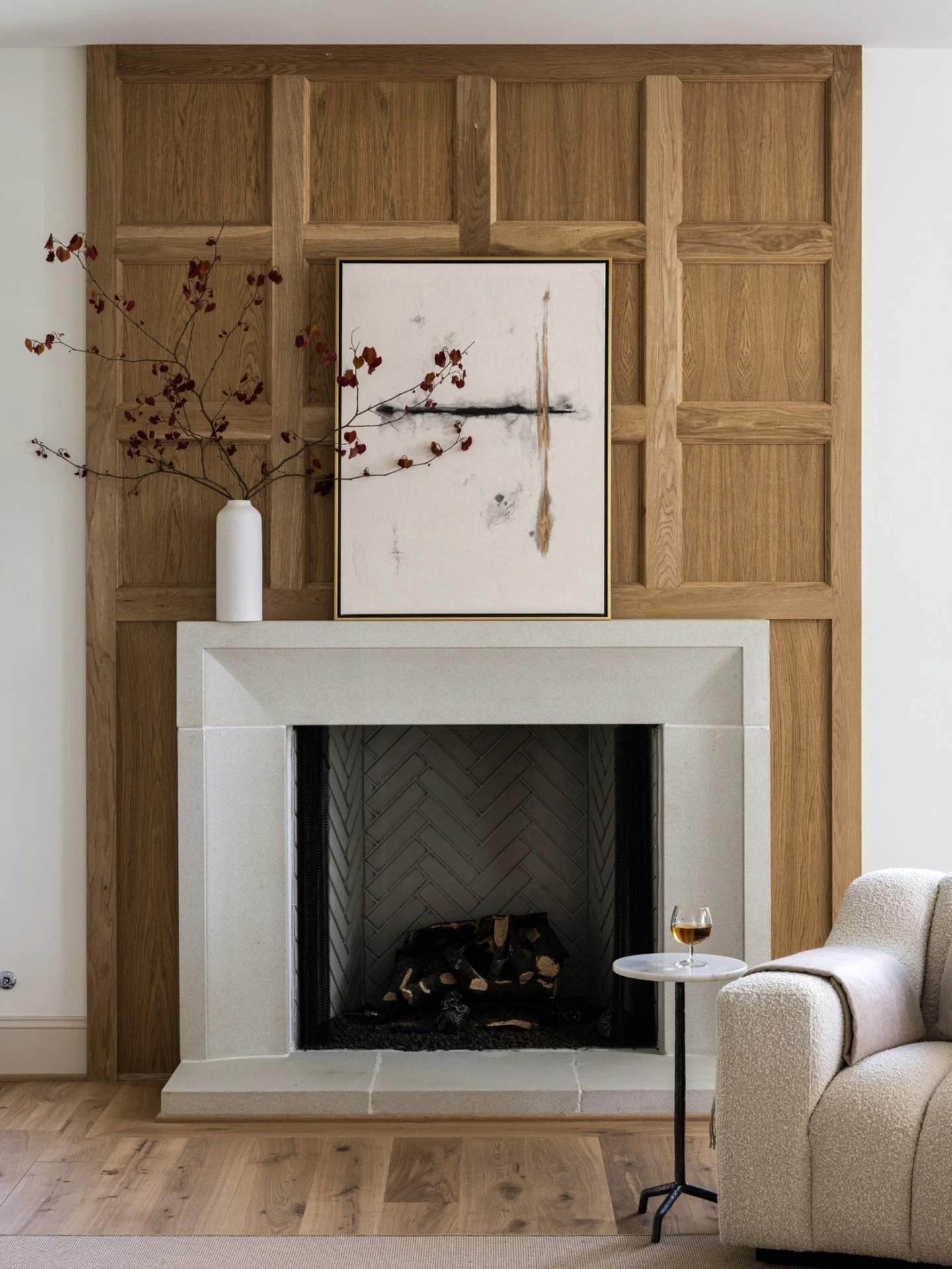 Colder weather is here&hellip; which means it&rsquo;s officially fireplace season. ✨🔥

From modern stone surrounds to classic millwork and cozy textures, a beautifully designed fireplace can anchor an entire home &mdash; and create the kind of warmt