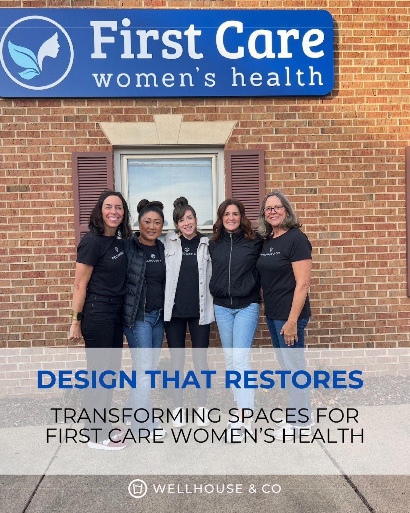 Here&rsquo;s a step by step guide to our official "design that restores" project of 2025! ✨

First Care Women's Health cares so deeply for the women in their community and they provide much needed services. It was such a blessing to serve t
