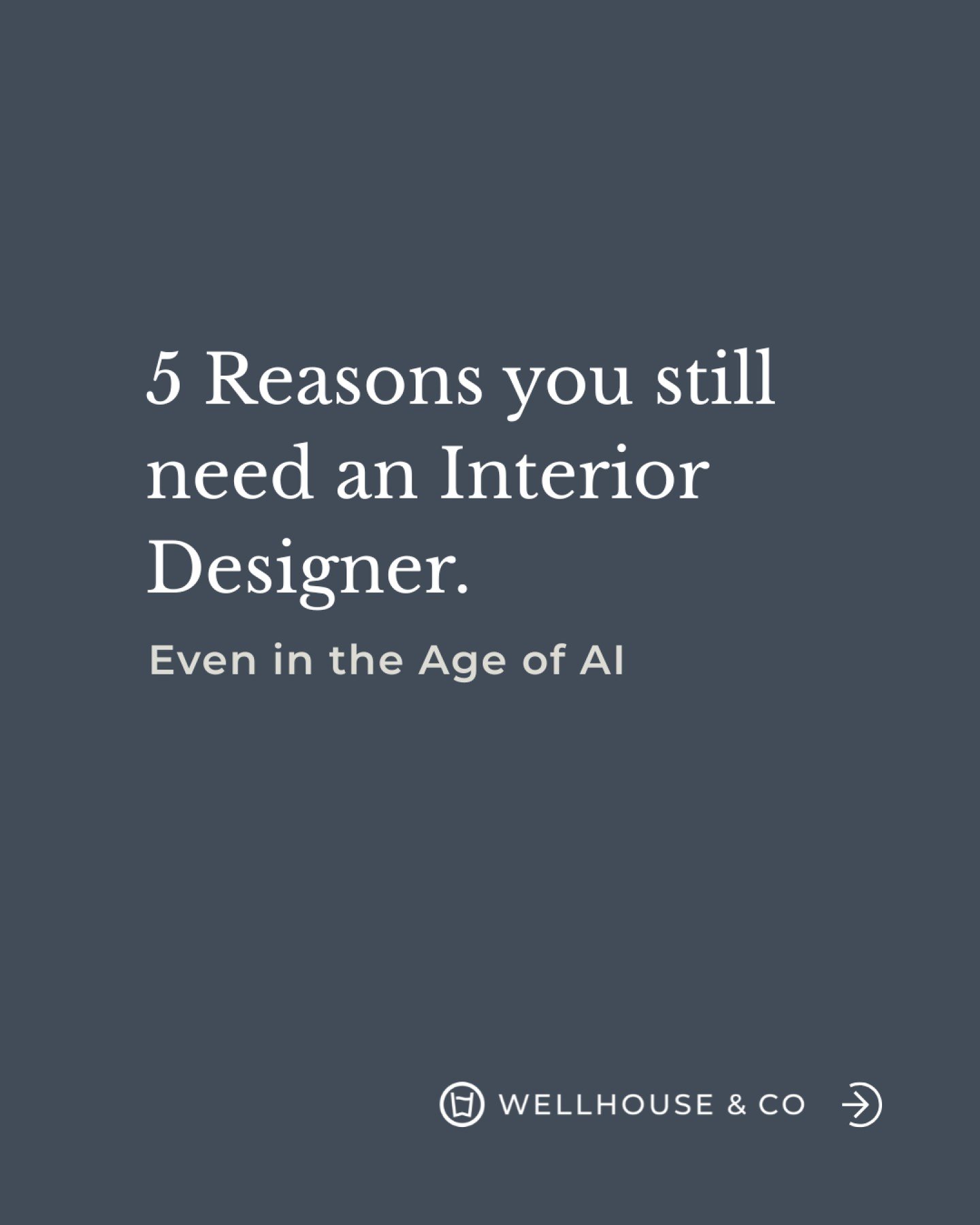 AI is a powerful tool. We use it too.

But thoughtful design begins with listening, experience, and understanding how you truly live in your home.

Inspiration is easy. Execution is everything.

To read more, visit our latest Read &amp; Restore blog 