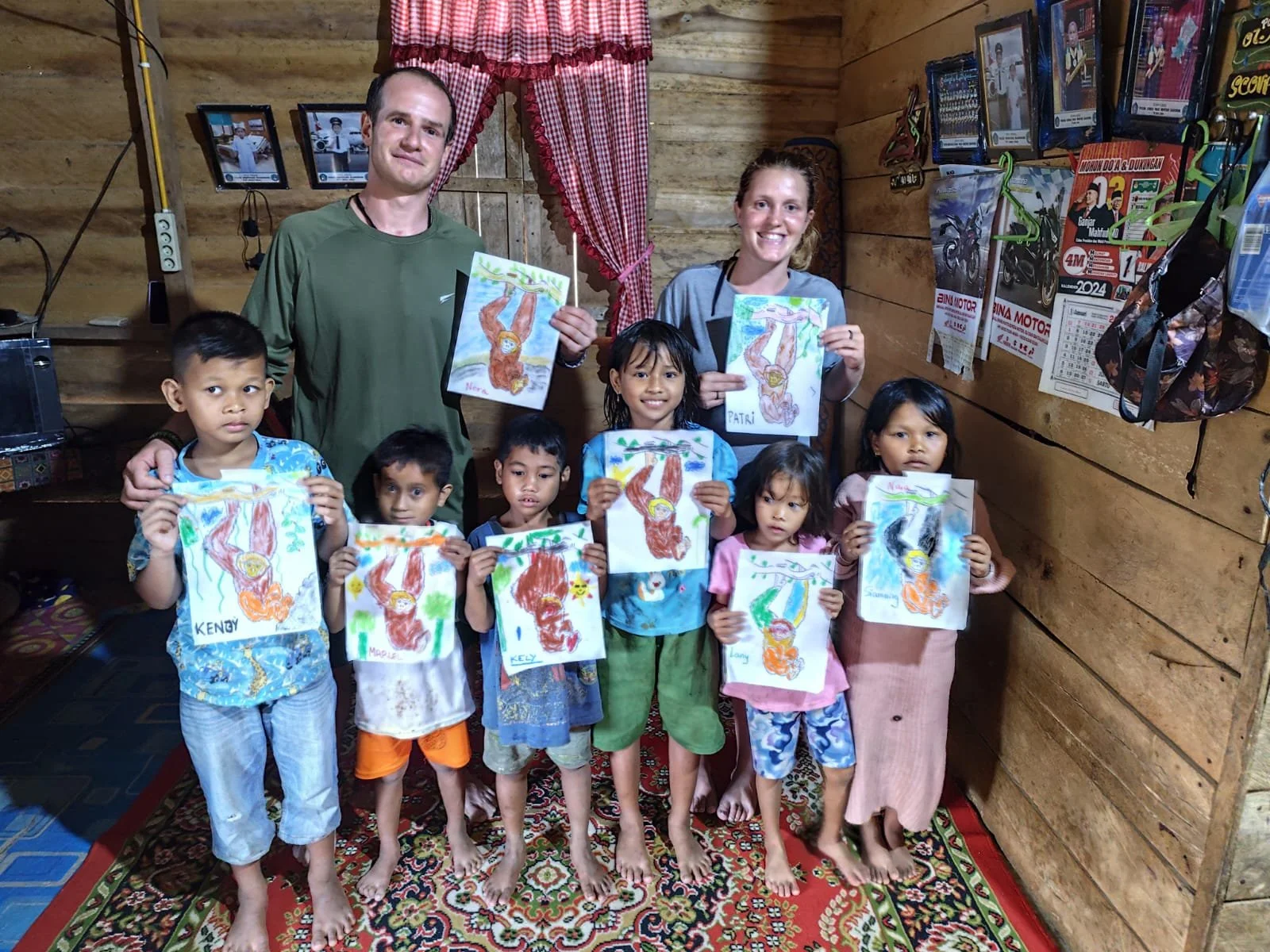 Sapo Padang Enclave Volunteers Program in Gunung Leuser national park, lead by Nora Arriazu from Ibu Bumi Orangutan NGO