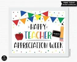Teacher Appreciation Week