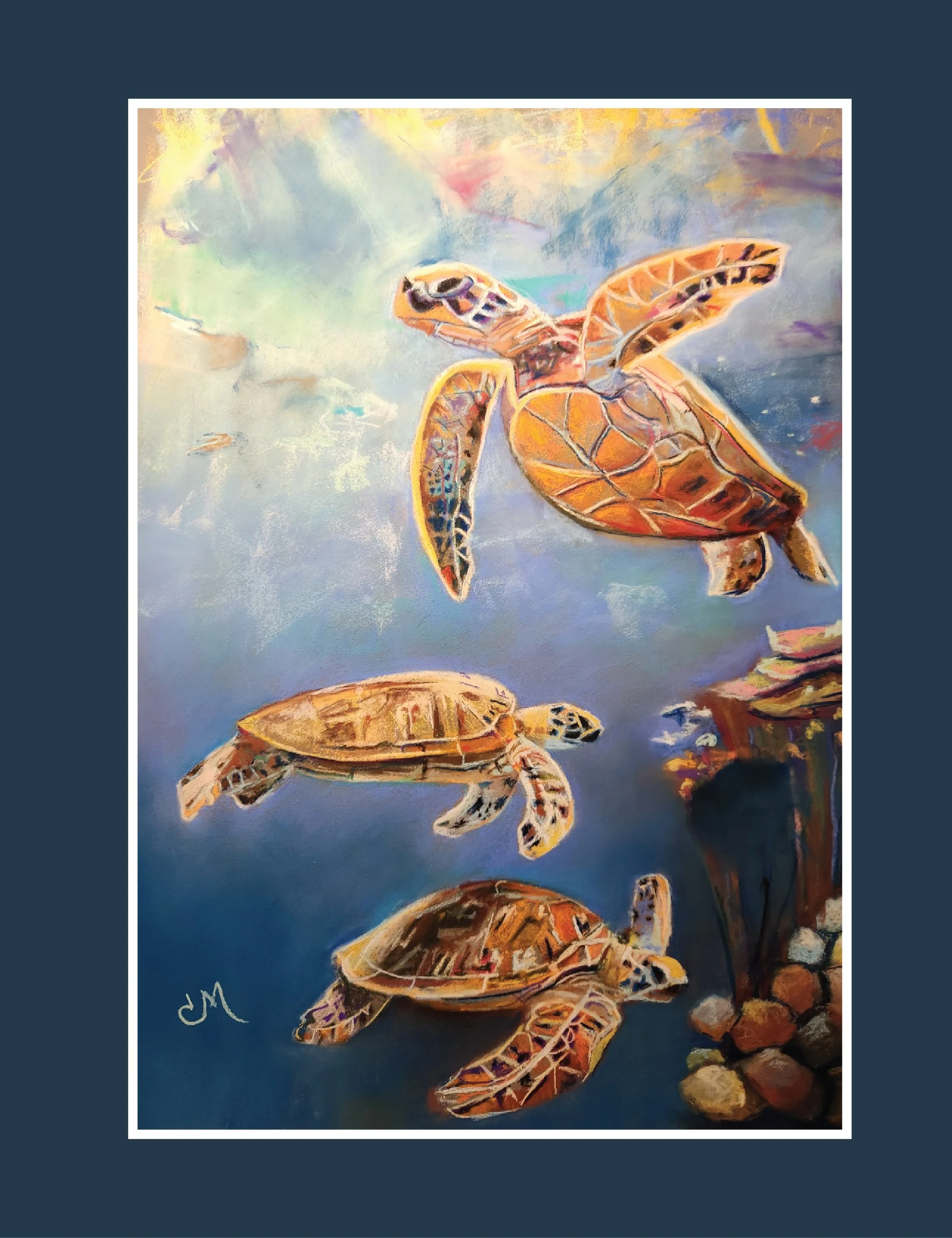 Under the Sea - 14x20"