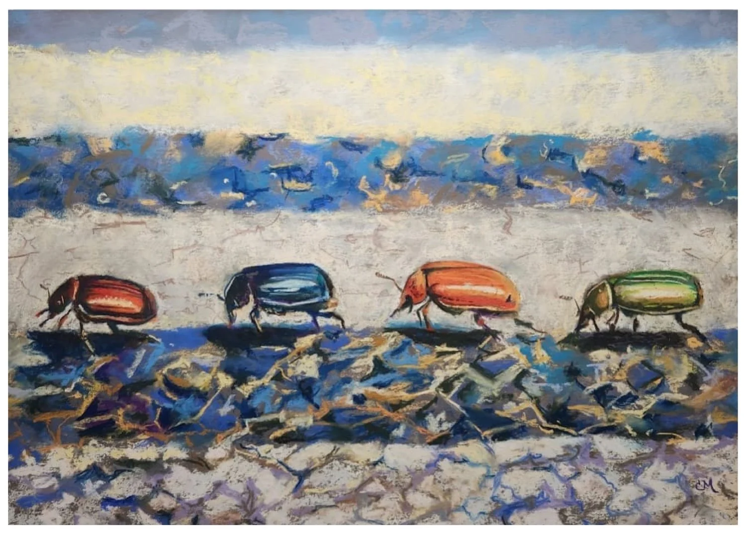 24×18 · Soft pastel · Framed · $650